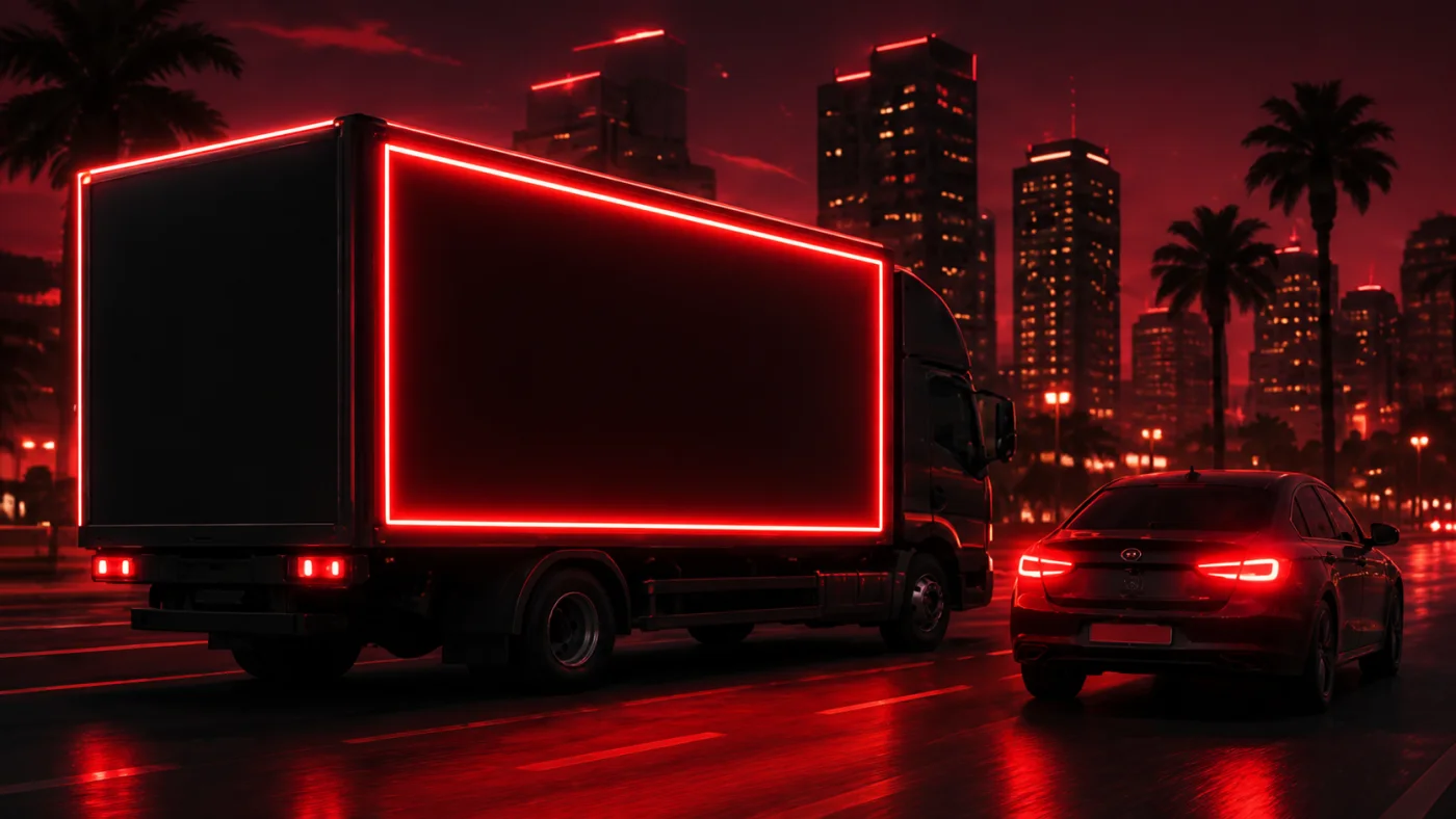 מערכת מסך LED ניידת של LED & GO בתצוגת מוצר